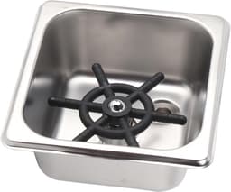 Automatische Bekerreiniger - Glazen Wasmachine - Snel Glazen Wassen - Hogedruk Reiniging - 17.5 cm - Zilver — thumbnail 5