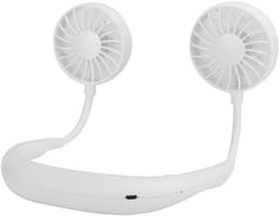 Allecto - Draagbare nekventilator - Handsfree ventilator - Lange batterijduur - Wit - Persoonlijke ventilator - Ideaal voor thuis en onderweg — thumbnail 1