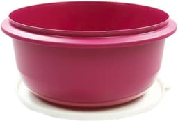 Mengkom - Beslagkom Keuken - Bakken Koken - Origineel Product - 6 Liter 32cm - Donkerroze Wit — thumbnail 3