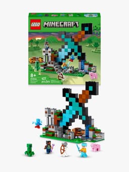 LEGO Minecraft Uitvalbasis Zwaard Bouwspeelgoed - 21244 — thumbnail 4