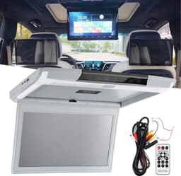 Store_8 - Autodakmonitor - 11,6-inch HD 1080P TV - Overhead Automonitor - Volledige Kijkhoek - Ondersteunt Afstandsbediening - Geschikt voor Auto's... — thumbnail 4
