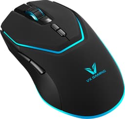 VX Gaming Phoenix - Gaming muis - Draadloze muis - Bluetooth - 2.4 Ghz - RGB - 4.800 DPI - 7 Knoppen - Zwart — thumbnail 3
