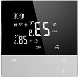 Slimme Thermostaat - Temperatuurregelaar - Comfort Verwarmen - App Bediening - 16A Max - Wit — thumbnail 1