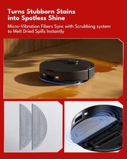 22 stuks accessoires geschikt voor Roborock Q10 S5 / Q10 S5+ robotstofzuiger - 2 hoofdborstels, 6 stofzakken, 4 dweilpads, 4 HEPA-filters, 6 zijborstels — thumbnail 5
