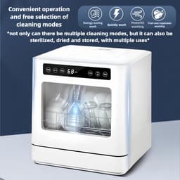 Compacte Vaatwasser - Aanrecht Model - Keuken Reiniging - Automatische Reiniging - 40cm Breed — thumbnail 3