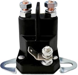 Magneetschakelaar Grasmaaier - Startrelais Motor - Gazon Onderhoud - Robuuste Metalen Constructie - 12 Volt - Zilver — thumbnail 4