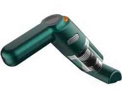 Draagbare Stofzuiger - Mini Kruimelzuiger - Auto Interieur Reinigen - Hoge Zuigkracht - 500 Gram - Groen — afbeelding 1