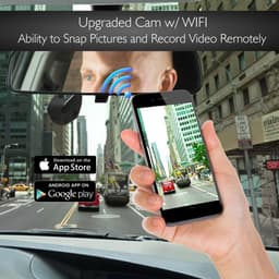Dashcam auto met G-sensor, full HD autocamera met 170° groothoek, met SD-kaartondersteuning, bewegingsdetectie, dashcamera voor Android, USB, parkeerbewaking, voor of achter, zwart — thumbnail 5