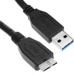 Allecto - USB 3.0 kabel - snelle gegevensoverdracht - voor externe harde schijven - hoge snelheid - USB kabel - ideaal voor dataoverdracht - geschi... — thumbnail 1