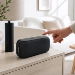 Sonume One - Draagbare Bluetooth Speaker - 12 Uur Speeltijd - 60 Watt - Draadloze Muziek Box - IPX6 Waterbestendig - Krachtige Bass - Speaker Bluetooth - Bluetooth Box - Portable Speaker - Zwart — thumbnail 5