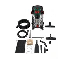 PARKSIDE® Nat-/droogzuiger 1.500 W - Industriële Stofzuiger - Alleszuiger- Krachtige Professionele Stofzuiger - 260 Airwatt - Inhoud: 30 l - Ook ideaal voor directe stofopname - Overloopbeveiliging door automatische stop - Werkradius tot 9 m