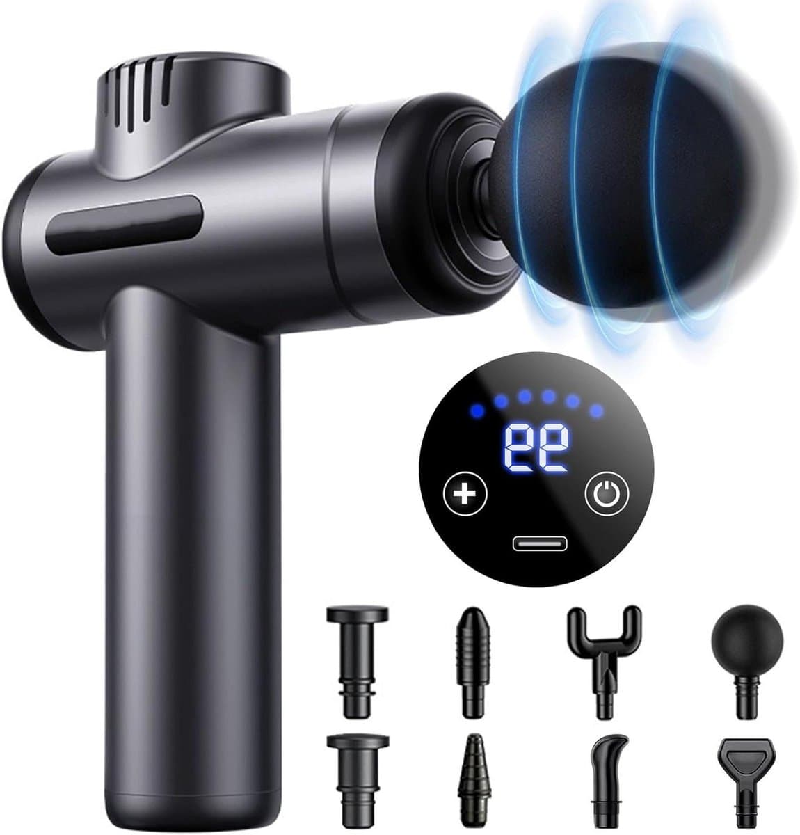 Massage Gun Draadloos - Spierontspanning - Apparaat - Actief — afbeelding 1