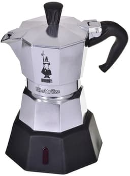 Bialetti Moka Elektrika 2 Kops – Elektrische Percolator – 230V – Aluminium – Italiaanse Espresso Maker — thumbnail 3