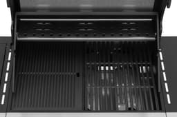 Mustang Gasbarbecue Knoxville 3+1 RVS – met 3 Branders en Zijbrander – 12,8 kW | Gietijzeren Grillrooster — thumbnail 4