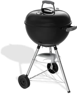 Weber Bar-B Kettle - Ø 47 cm Grillrooster - Houtskoolbarbecue - Zwart - Asopvangschaal - 2 Duurzame weersbestendige wielen - Dekselthermometer - 2 Gereedschapshaken - Kras- en roestbestendig — thumbnail 3