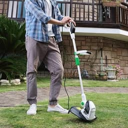 Elektrische Grasmaaier - Grastrimmer Wiedehopf - Gazon Onderhouden - 360 Graden Maaifunctie - 32 cm Maaibreedte - One Color — thumbnail 1