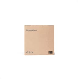 Platenspeler Meubel - LP-kast - Platenspelerkast - Draaitafelstandaard - Platenspelerstandaard - Vintage Displayplank - Rustiek Bruin & Zwart — thumbnail 4