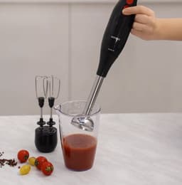 Karaca Pro-Multimax 6-in-1 Keukenmachine 2000W - Hakmolen, Blender en Mixer - 1,5L - Zwart — thumbnail 2