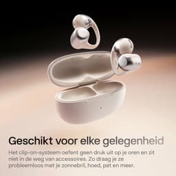 Shokz OpenDots ONE – Open Ear Oortjes – met Dolby Audio – Daardloze Oordopjes – Clip On – Sport Oordopjes – 40u Batterij – Grijs — thumbnail 4