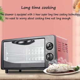 Kleine Magnetron - Compacte Oven - Snel Eten - Instelbare Temperatuur - 800 Watt - Wit — thumbnail 3