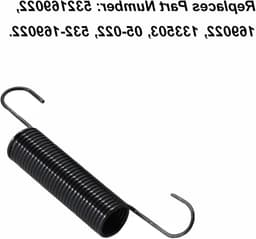 2 stuks trekveer, terugtrekveer 133503 532169022, compatibel met Husqvarna AYP Craftsman, weerbestendige stalen veer voor spanrol, reserveonderdeel voor zitmaaier en grasmaaier, duurzame vervangingsonderdelen voor tuinmachines — thumbnail 3