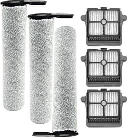 Accessoirekit Geschikt voor de Tineco Floor One S7 stoomreiniger, inclusief 3 rolborstels en 3 HEPA-filters. — thumbnail 1