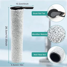 Accessoirekit Geschikt voor de Tineco Floor One S7 stoomreiniger, inclusief 3 rolborstels en 3 HEPA-filters. — thumbnail 3