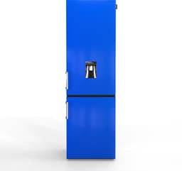 NUNKI LARGEH2O-FBLU / Combi Bottom Koelkast, E klasse, 268l, Waterdispenser, Blue Fire (FRONT only) — thumbnail 1