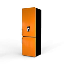 NUNKI LARGEH2O-FSUN / Combi Bottom Koelkast, E klasse, 268l, Waterdispenser, Sunflower, Gloss (FRONT only) — thumbnail 5