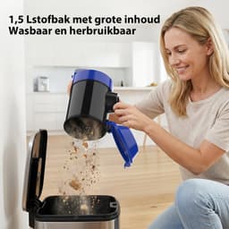 Stofzuiger met krachtige zuigkracht - Huisstofzuiger met multifunctionele reinigingskop voor tapijt en meubels - efficiënt verwijderen van dierenharen en diep ingebed vuil — thumbnail 3