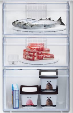 Beko BCSA285K4SN1-1 inbouw koel /vries combinate 54 cm Wit + 3 Jaar Gratis Extra Garantie — thumbnail 3