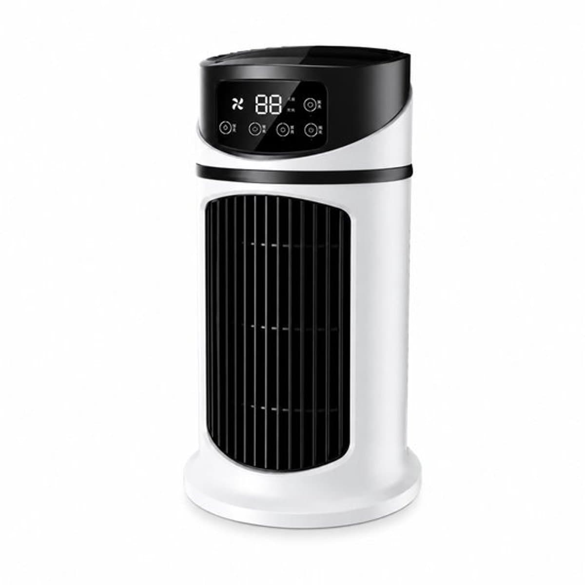 Aircooler Luchtkoeler- Aircooler – Tafelventilator / Mini Airco – 6 Standen –Draagbare airconditioner- Luchtbevochtiger & Koelventilator voor- Slaapkamer, Bureau en Woonkamer — afbeelding 1