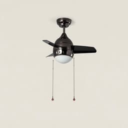 Fantiluxe - Isak - Plafondventilator met verlichting - Zwart - Ø66cm - Afstandsbediening - Met lamp - Plafond ventilator - Slaapkamer — thumbnail 4
