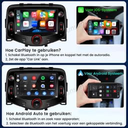 Hexinex - Autoradio Geschikt voor Toyota Aygo Citroën C1 & Peugeot 108 (2015–2020) - 2+64GB Carplay Fm — thumbnail 5