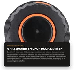 Dailygoods- Snijkop Hoogwaardige Materiaal - Professionele Snijkop - Tuinmaaiers - Grasmaaiers - Duurzaam - Eenvoudig te Installeren - Grasmaaierkop — thumbnail 5