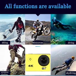 Motorcycle Helmet Camera for Bell RS-1 2005-2025, Dashcam with Loop Recording Wide Angle Lens, Multifunction Motorcycle Helmet Recorder Actioncam Security Camera — thumbnail 2