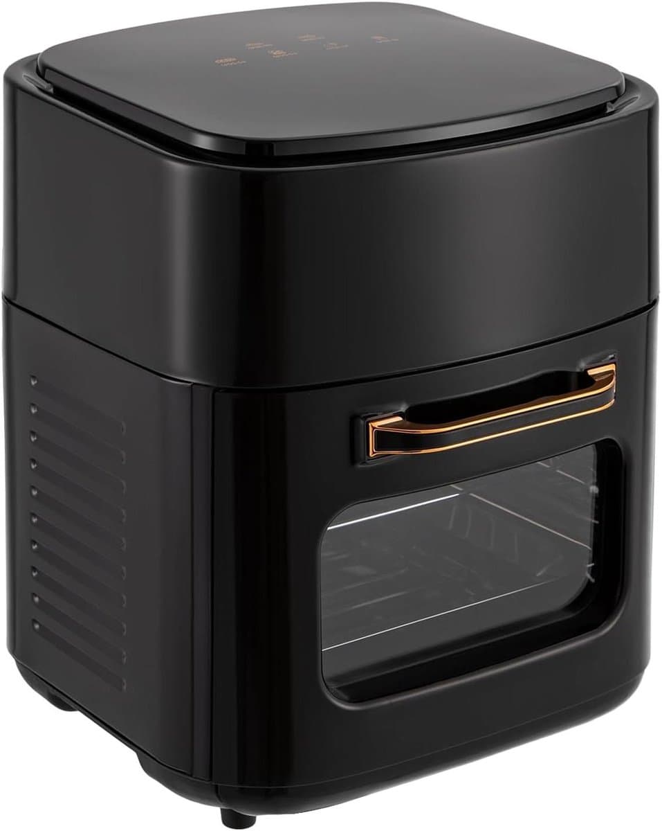 Heteluchtfriteuse XXL - Airfryer Oven - Gezond Frituren - Touchscreen Bediening - 15 Liter - Zwart — afbeelding 1
