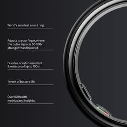 Oura Ring 5 Maat 13 Zwart — thumbnail 3