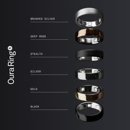 Oura Ring 5 Black - Size 8 — thumbnail 3