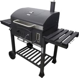 HOUTSKOOLBARBECUE DELUXE XXL GIETIJZEREN ROOSTER | 153 x 70 x 133 cm — thumbnail 1