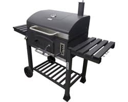 HOUTSKOOLBARBECUE DELUXE XXL GIETIJZEREN ROOSTER | 153 x 70 x 133 cm