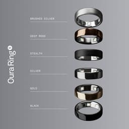 Oura Ring 5 Maat 8 Zilver — thumbnail 3