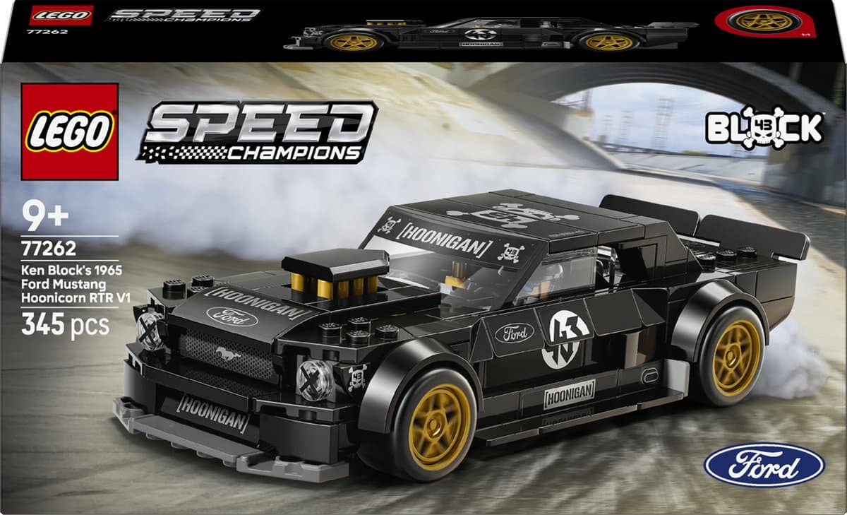 LEGO Speed Champions - Ken Blocks '65 Ford Mustang Hoonicorn V1 Constructiespeelgoed — afbeelding 1