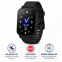 WatchSafer Active - GPS Horloge Senior - Smartwatch voor Ouderen - Persoonlijke alarmen - alarm horloge ouderen - GPS Horloge Alzheimer - Valdetectie — thumbnail 2