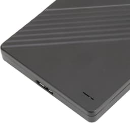 Externe Harde Schijf - Draagbare Opslag - Bestanden Opslaan - Ultradun Aluminium Paneel - 1 TB - Zwart — thumbnail 4