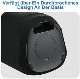 Stofhoes, gemaakt van flexibele en zachte stof, geschikt voor JBL Partybox 100/110/120 luidsprekers, zwarte beschermhoes. — thumbnail 4