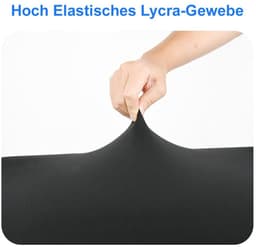 Stofhoes, gemaakt van flexibele en zachte stof, geschikt voor JBL Partybox 100/110/120 luidsprekers, zwarte beschermhoes. — thumbnail 2