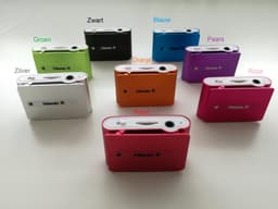 Mini MP3 speler met in-ear koptelefoon Roze — thumbnail 2