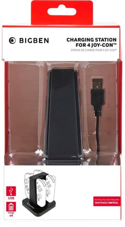 Bigben - Oplaadstation - Quad Charger 4 Joy-Con - Geschikt voor Nintendo Switch — thumbnail 4