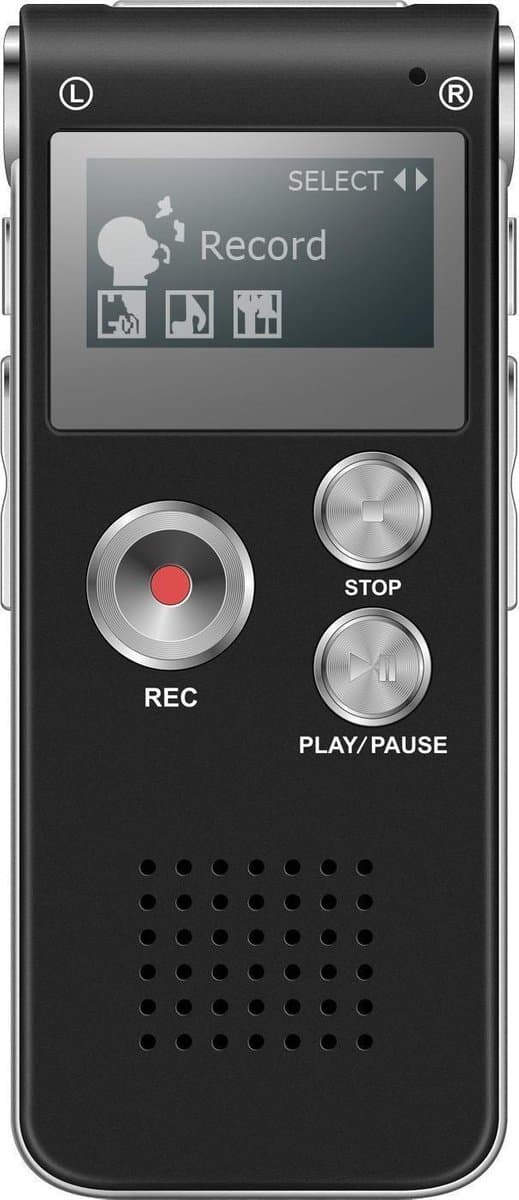 Voice Recorder Premium - Stereo Opname - Met MP3 Speler functie — afbeelding 1